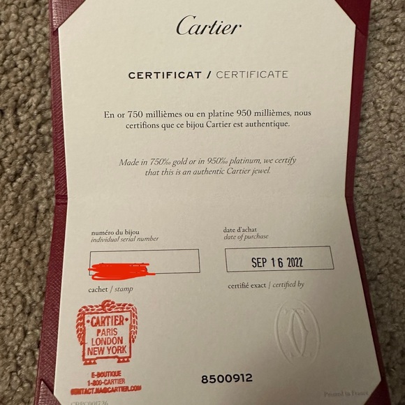 Cartier Juste Un Clou Yellow Gold with Diamonds Size 15 (SMALL MODEL) - Picture 6 of 12